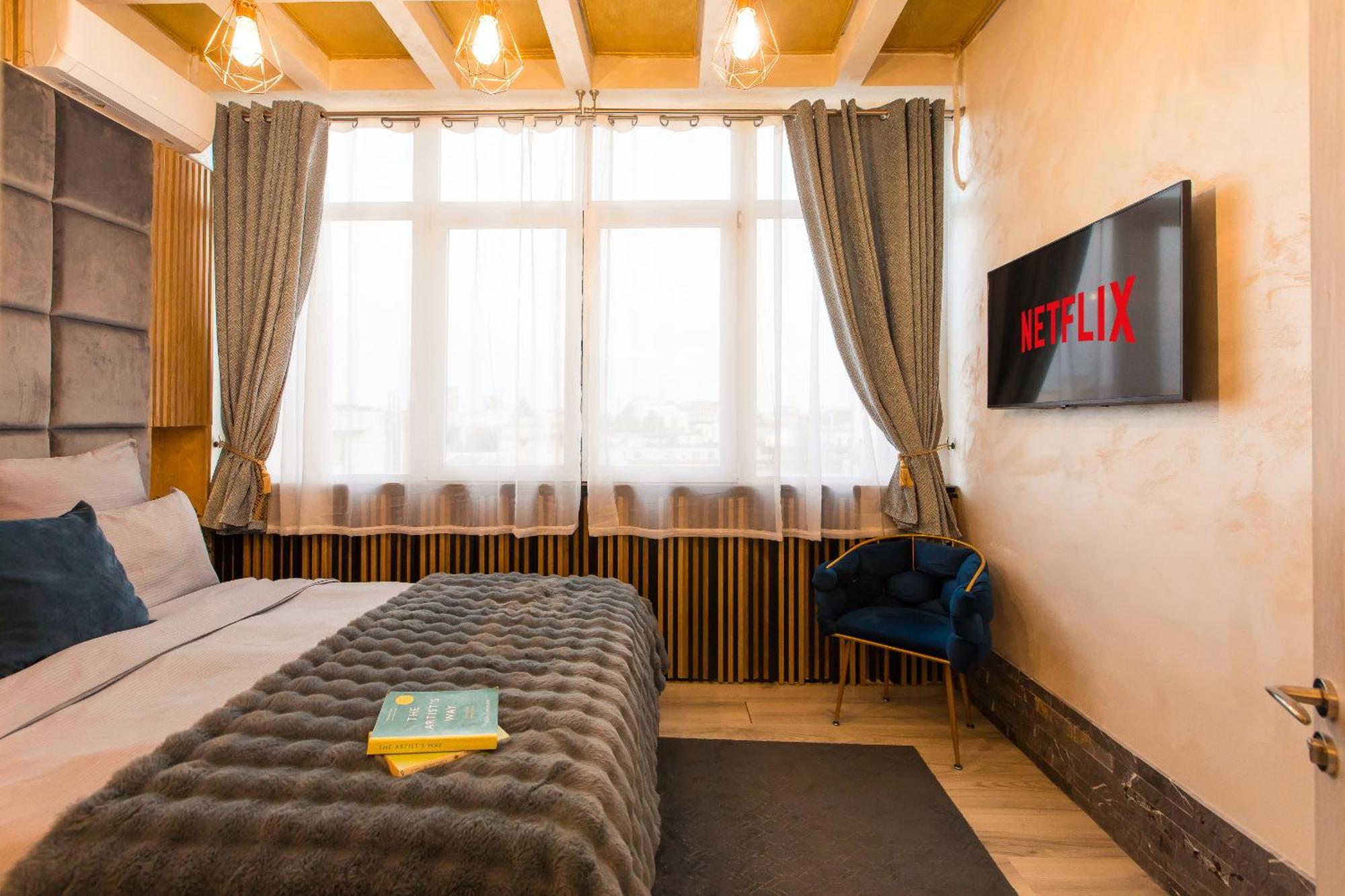Royalty Apt With City Views On Calea Victoriei Bukarest Exterior foto