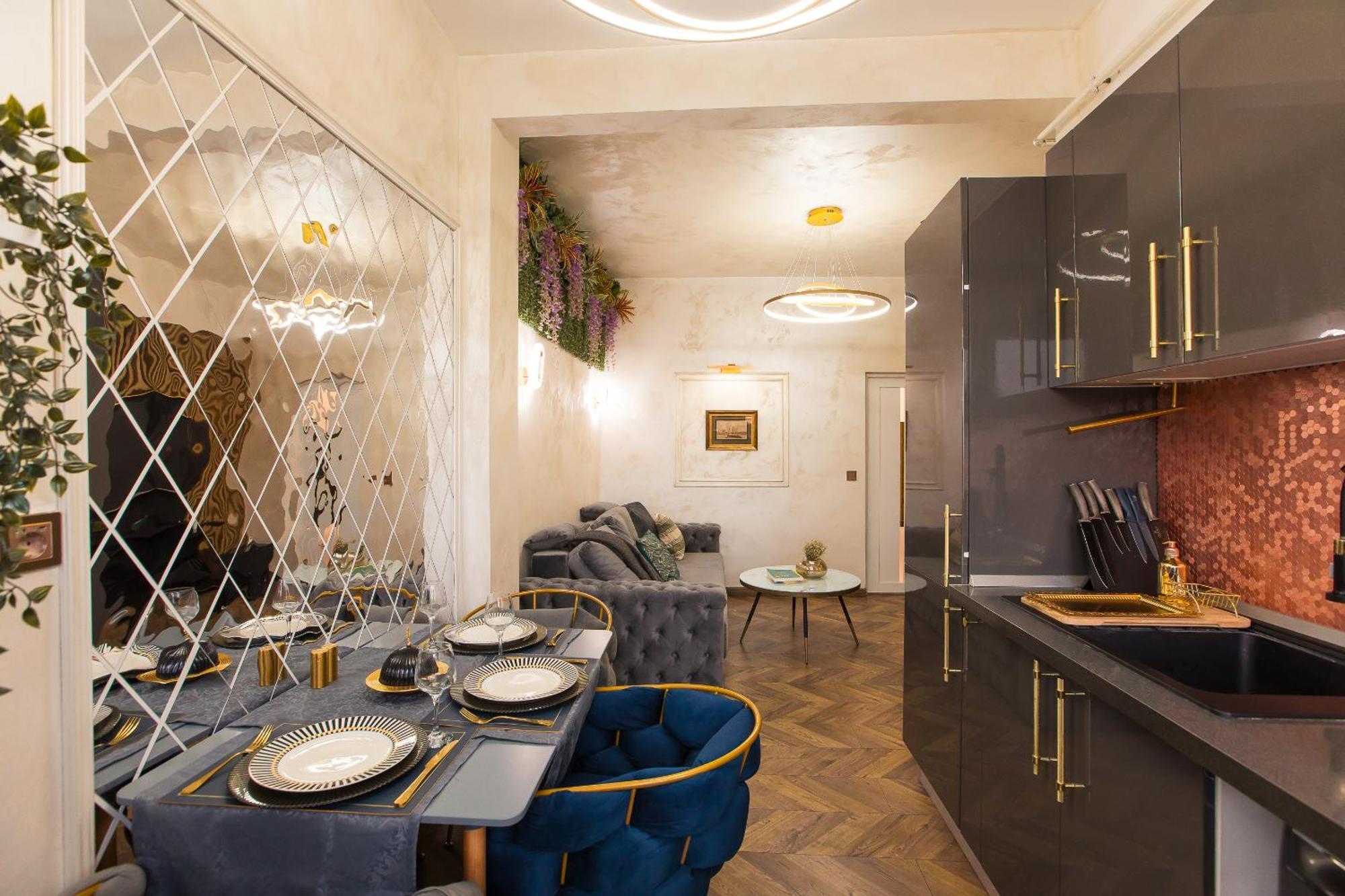 Royalty Apt With City Views On Calea Victoriei Bukarest Exterior foto