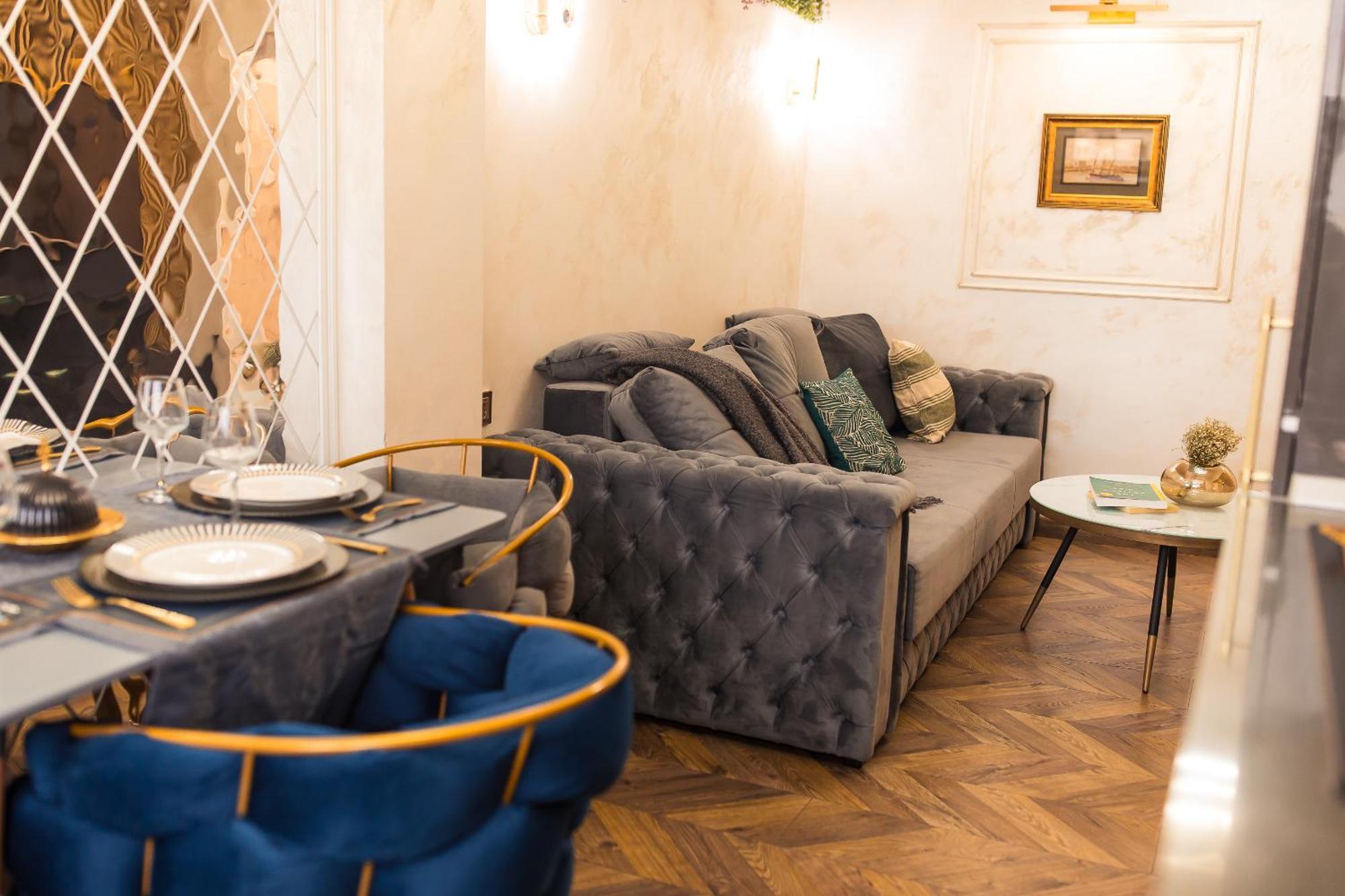 Royalty Apt With City Views On Calea Victoriei Bukarest Exterior foto